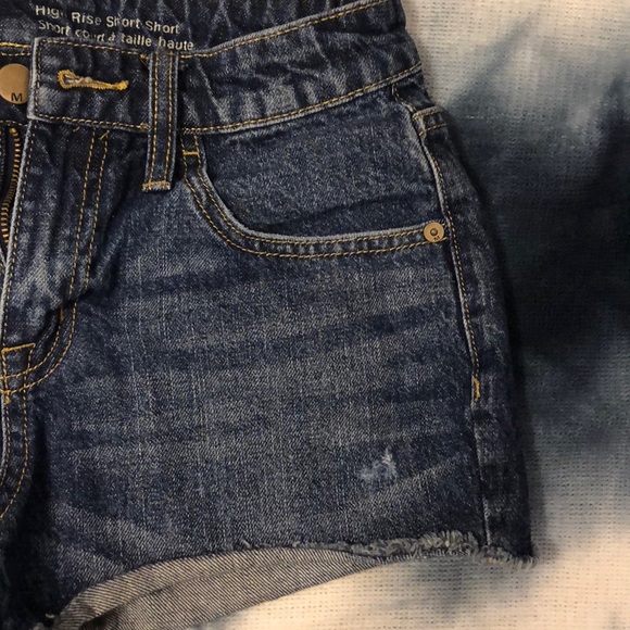 Mossimo Distressed Denim Shorts Size 2/26 - Picture 4 of 5